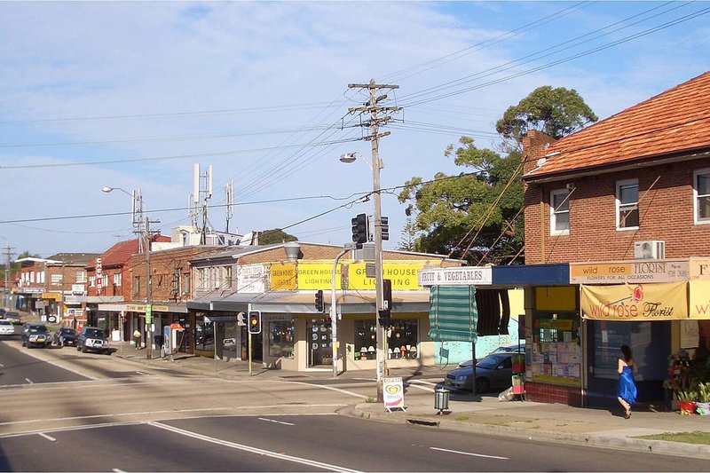 Shops at the corner of William Street and Bexley Road, Clemton Park
