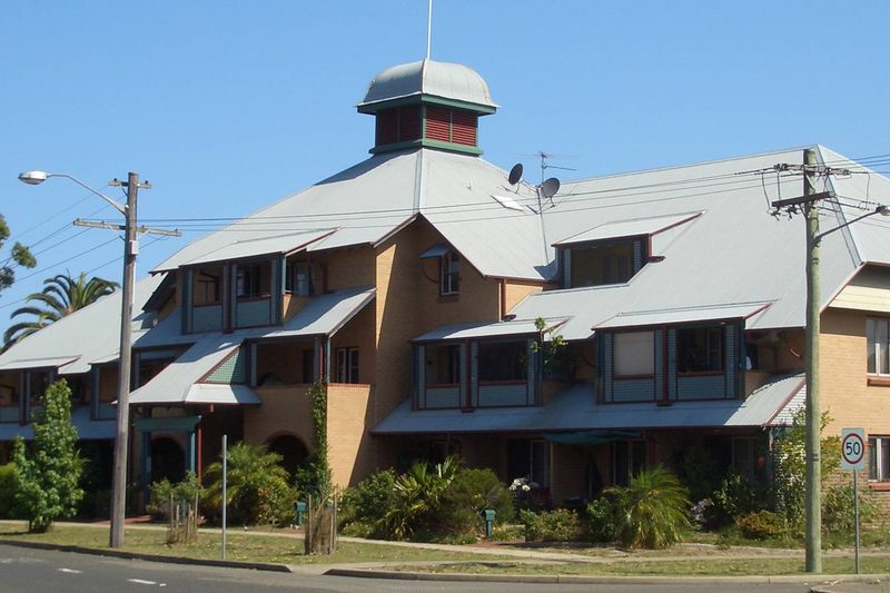 Fossitt House, a heritage building with a domed cupola, in Daceyville