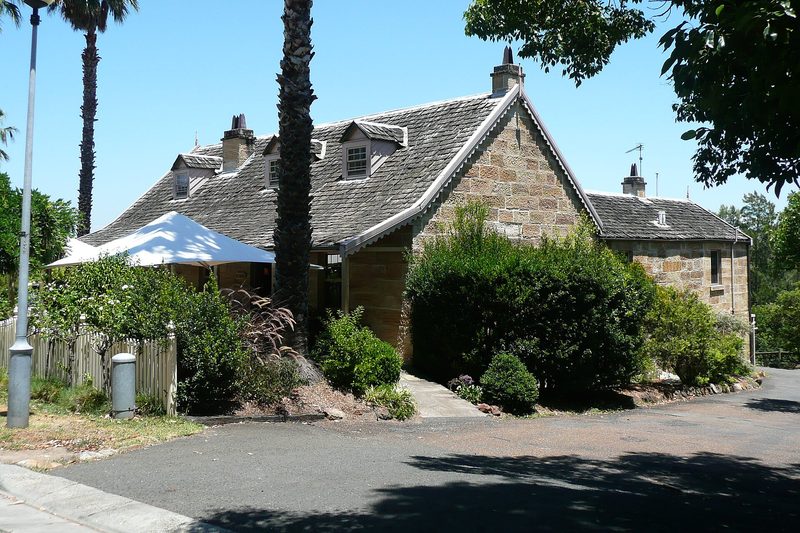 Rockend, the sandstone cottage where Banjo Paterson lived as a boy, in Gladesville