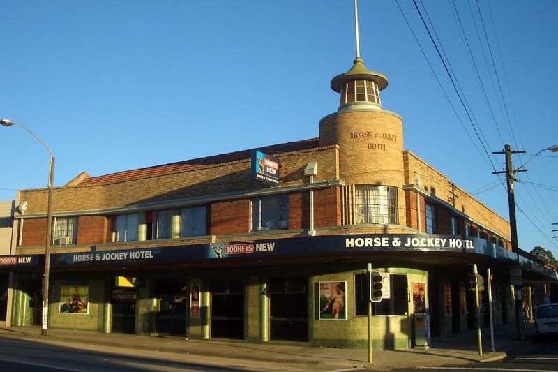 The Horse and Jockey Hotel on Parramatta Road, Homebush