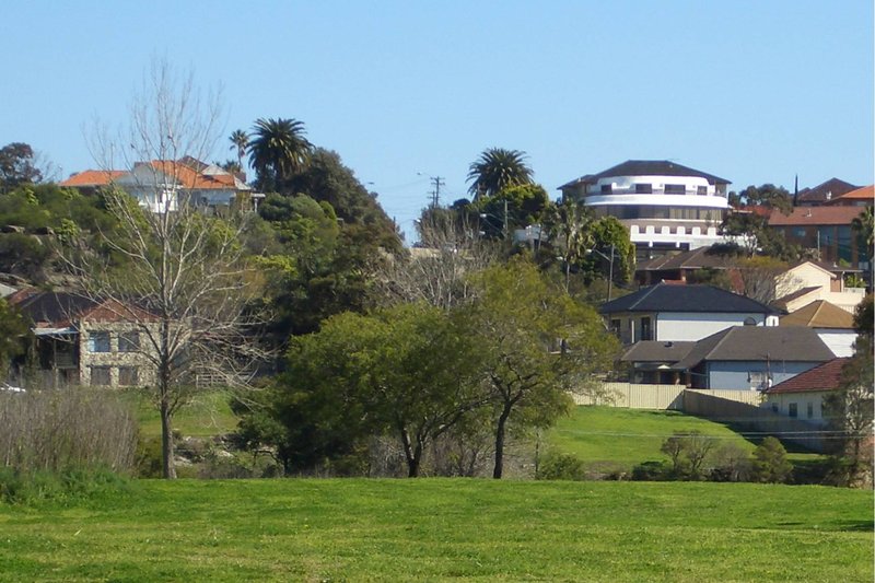 Houses on the ridge above Waterworth Park, Undercliffe